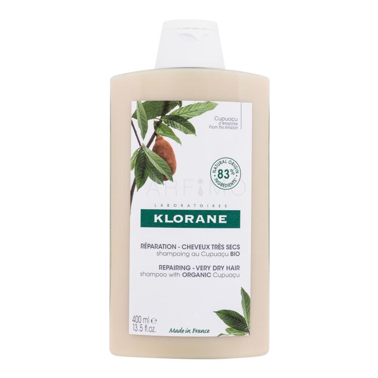 Klorane Organic Cupuaçu Repairing Šampon za ženske 400 ml