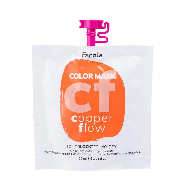 Fanola Color Mask Barva za lase za ženske 30 ml Odtenek Copper Flow