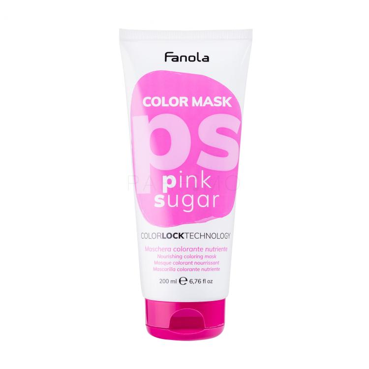 Fanola Color Mask Barva za lase za ženske 200 ml Odtenek Pink Sugar