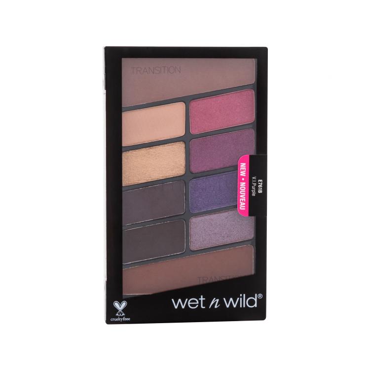 Wet n Wild Color Icon 10 Pan Senčilo za oči za ženske 10 g Odtenek V.I.Purple