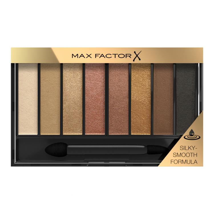 Max Factor Masterpiece Nude Palette Senčilo za oči za ženske 6,5 g Odtenek 002 Golden Nudes