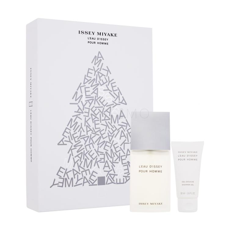 Issey Miyake L&#039;Eau D&#039;Issey Pour Homme SET1 Darilni set toaletna voda 75 ml + gel za prhanje 50 ml