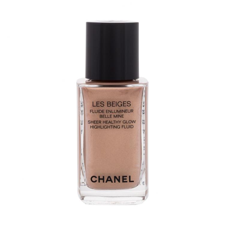 Chanel Les Beiges Sheer Healthy Glow Highlighting Fluid Osvetljevalec za ženske 30 ml Odtenek Sunkissed