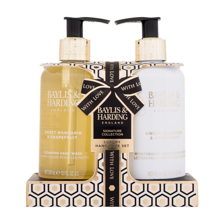 Baylis &amp; Harding Sweet Mandarin &amp; Grapefruit Signature Collection Set Darilni set losjon za telo Mulberry Fizz 300 ml + tekoče milo Mulberry Fizz 300 ml