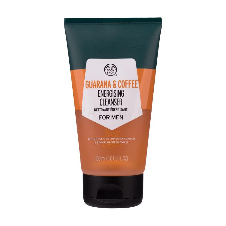 The Body Shop Guarana &amp; Coffee Energising Cleanser Čistilni gel za moške 150 ml