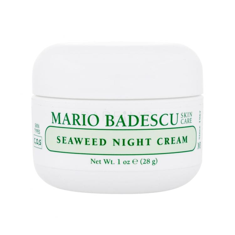 Mario Badescu Seaweed Night Cream Nočna krema za obraz za ženske 28 g