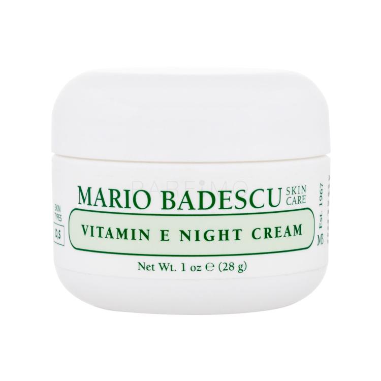 Mario Badescu Vitamin E Night Cream Nočna krema za obraz za ženske 28 g