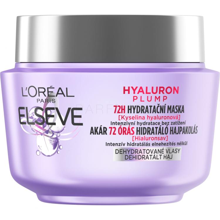 L&#039;Oréal Paris Elseve Hyaluron Plump Moisture Hair Mask Maska za lase za ženske 300 ml