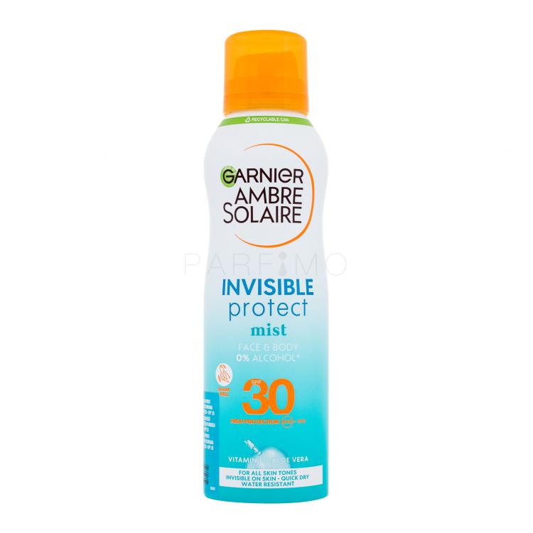 Garnier Ambre Solaire Invisible Protect Refresh SPF30 Zaščita pred soncem za telo 200 ml