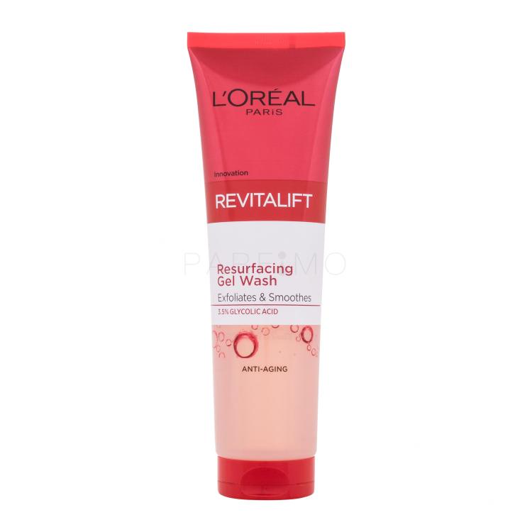 L&#039;Oréal Paris Revitalift Resurfacing Gel Wash Čistilni gel za ženske 150 ml
