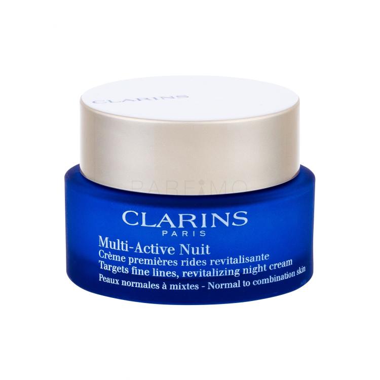 Clarins Multi-Active Nočna krema za obraz za ženske 50 ml poškodovana škatla