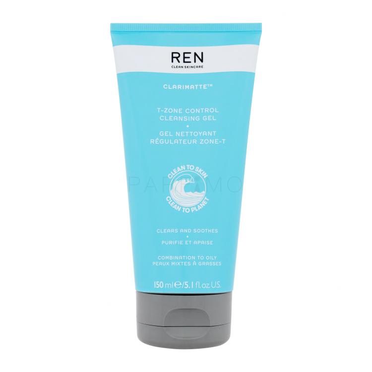 REN Clean Skincare Clarimatte T-Zone Control Cleansing Gel Čistilni gel za ženske 150 ml