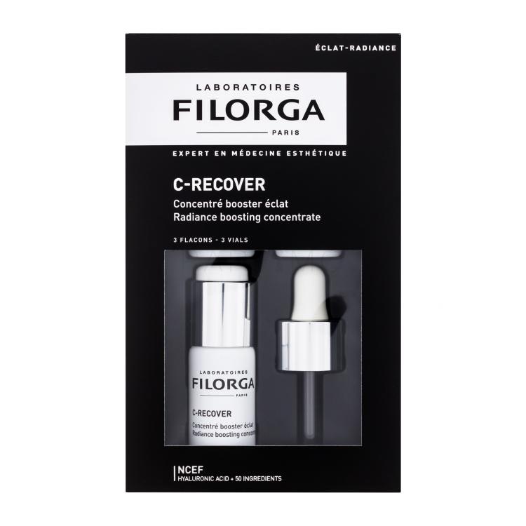Filorga C-Recover Radiance Boosting Concentrate Serum za obraz za ženske 3x10 ml