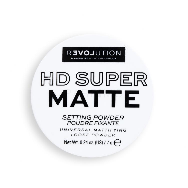 Revolution Relove HD Super Matte Setting Powder Puder v prahu za ženske 7 g