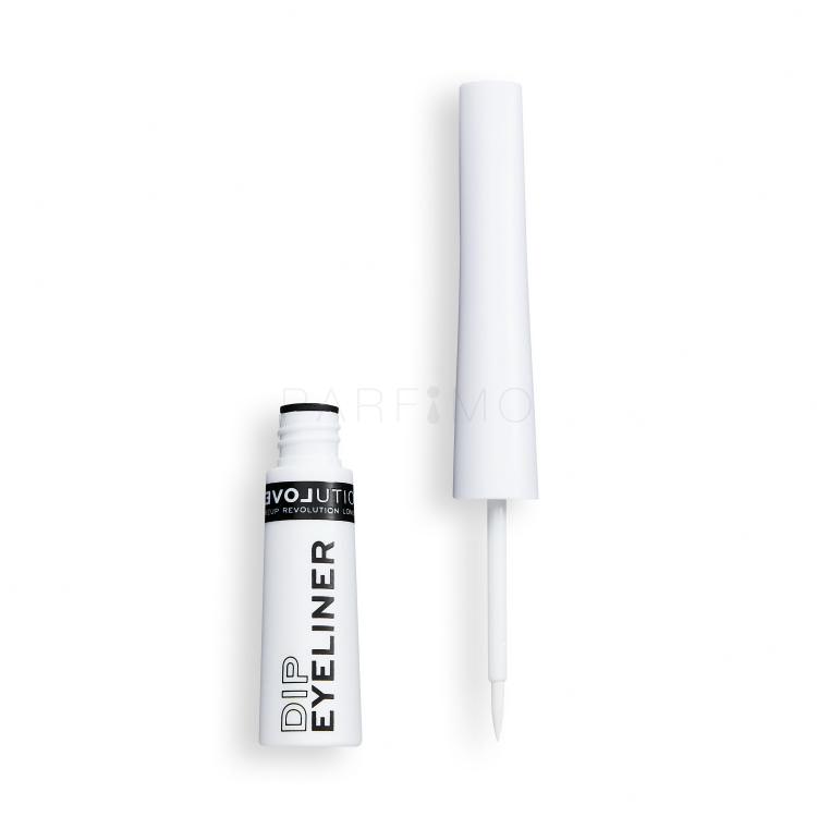 Revolution Relove Dip Eyeliner Črtalo za oči za ženske 5 ml Odtenek White