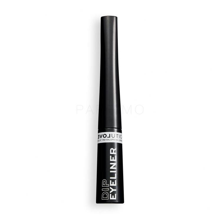 Revolution Relove Dip Eyeliner Črtalo za oči za ženske 5 ml Odtenek Black