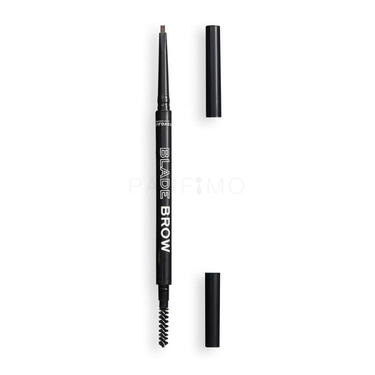 Revolution Relove Blade Brow Svinčnik za obrvi za ženske 0,1 g Odtenek Dark Brown