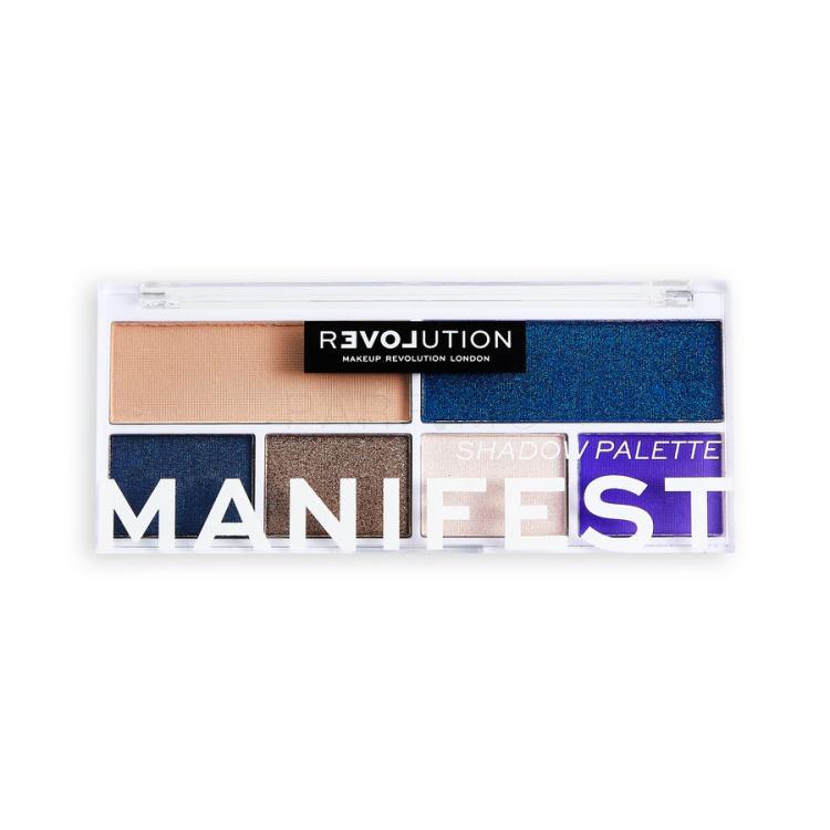 Revolution Relove Colour Play Shadow Palette Senčilo za oči za ženske 5,2 g Odtenek Manifest