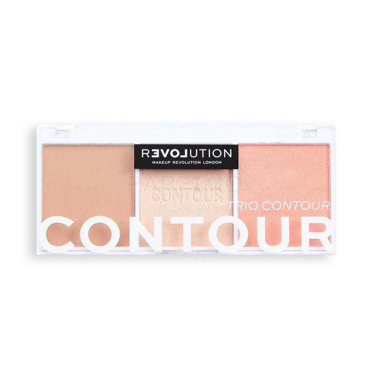 Revolution Relove Colour Play Contour Trio Paletka za konturing za ženske 6 g Odtenek Sugar