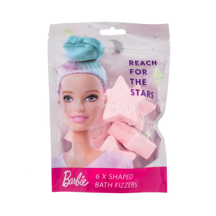 Barbie Bath Fizzers Reach For The Stars Kopalna bombica za otroke 6x30 g