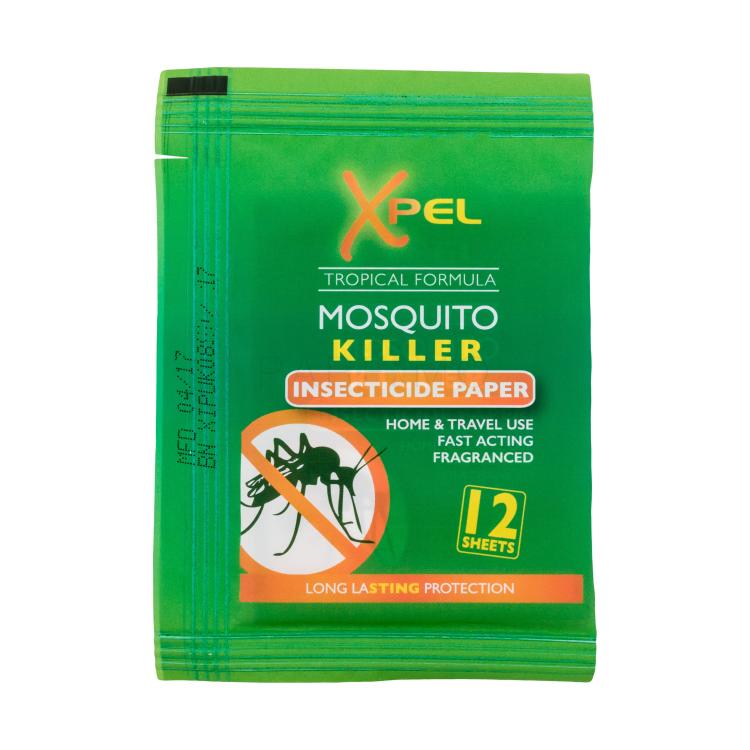 Xpel Mosquito &amp; Insect Mosquito Killer Insecticide Paper Repelent 12 kos