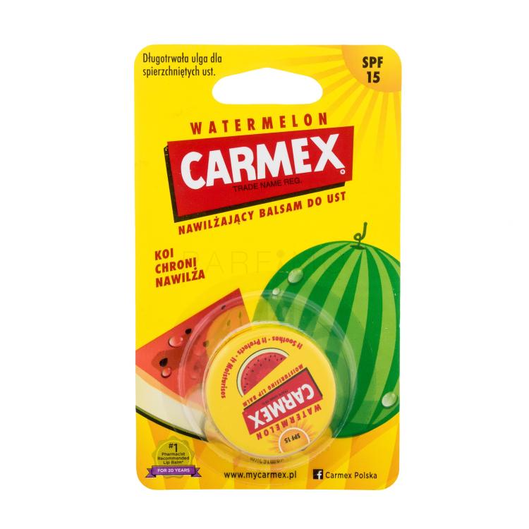 Carmex Watermelon SPF15 Balzam za ustnice za ženske 7,5 g