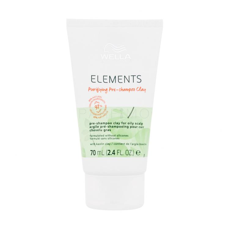 Wella Professionals Elements Purifying Pre-Shampoo Clay Maska za lase za ženske 70 ml