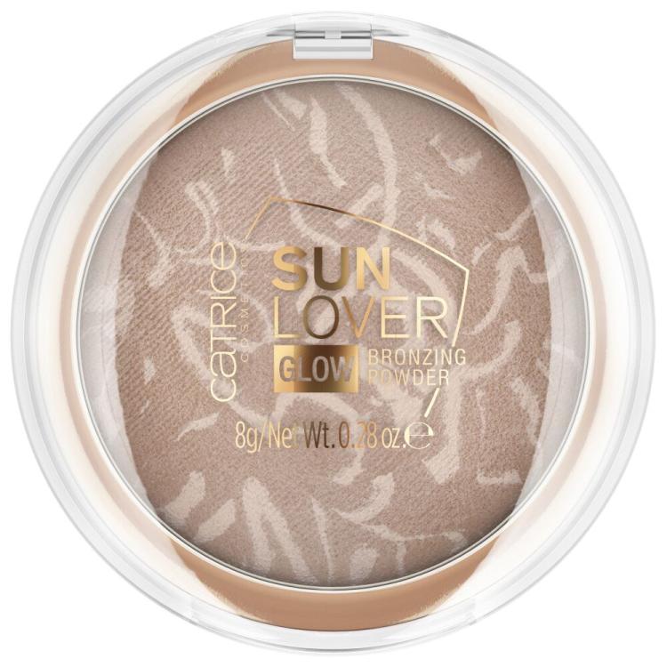 Catrice Sun Lover Glow Bronzing Powder Bronzer za ženske 8 g Odtenek 010 Sun-kissed Bronze