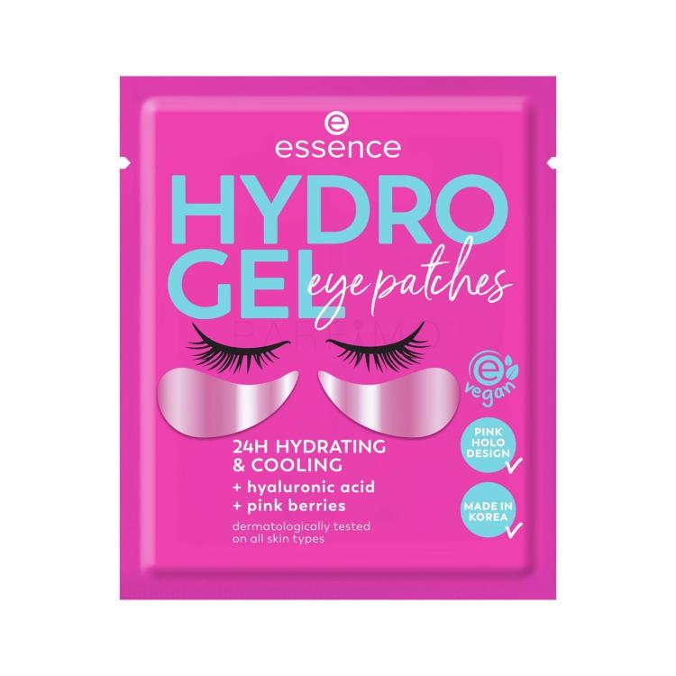 Essence Hydro Gel Eye Patches 24H Hydrating &amp; Cooling Maska za področje okoli oči za ženske 1 kos