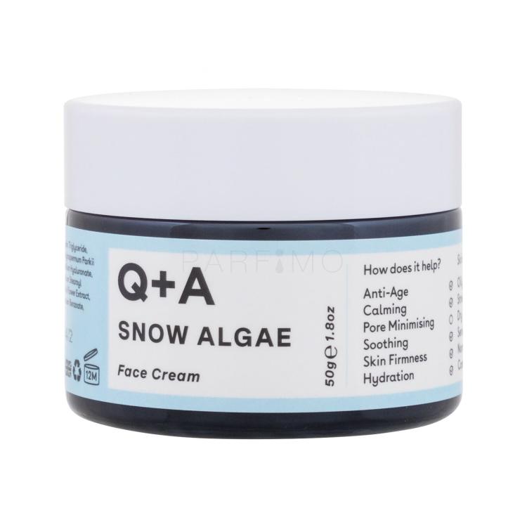 Q+A Snow Algae Intensive Face Cream Dnevna krema za obraz za ženske 50 g