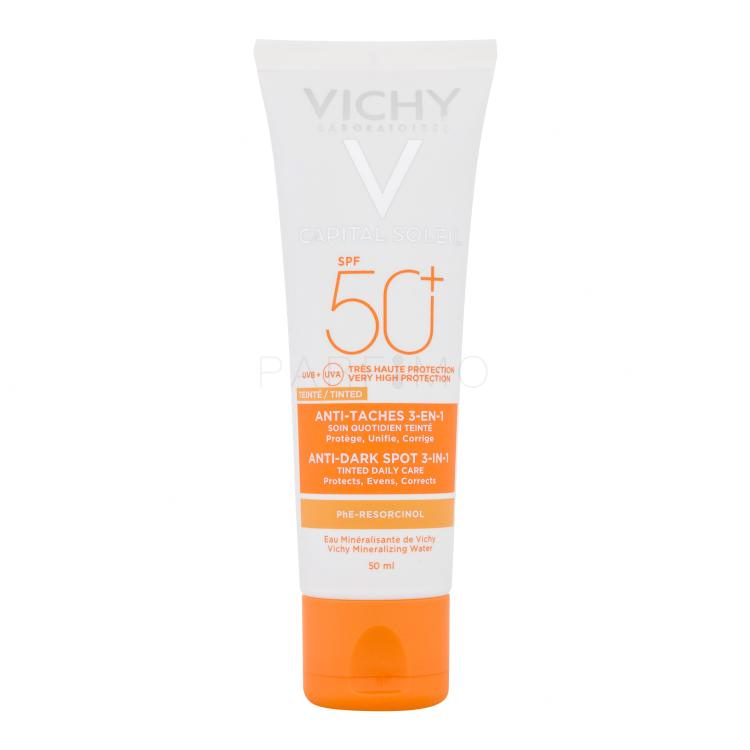 Vichy Capital Soleil Anti-Dark Spot 3-in-1 SPF50+ Dnevna krema za obraz za ženske 50 ml