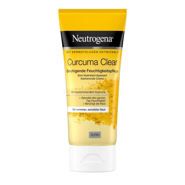 Neutrogena Curcuma Clear Moisturizing and Soothing Cream Dnevna krema za obraz 75 ml