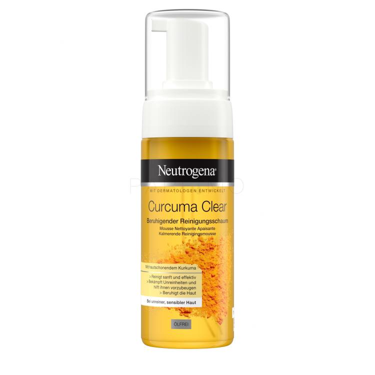 Neutrogena Curcuma Clear Cleansing Mousse Čistilna pena 150 ml