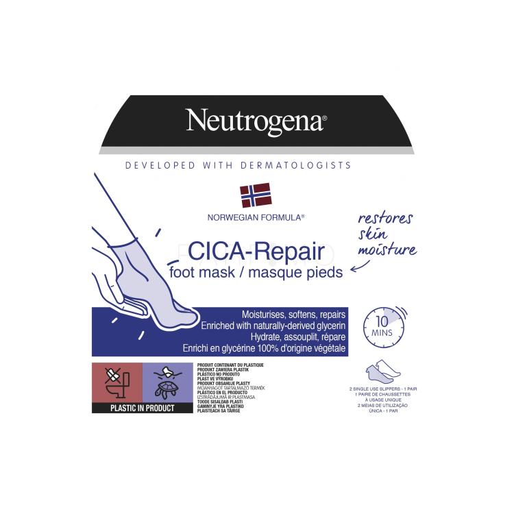 Neutrogena Norwegian Formula Cica-Repair Maska za stopala 1 kos