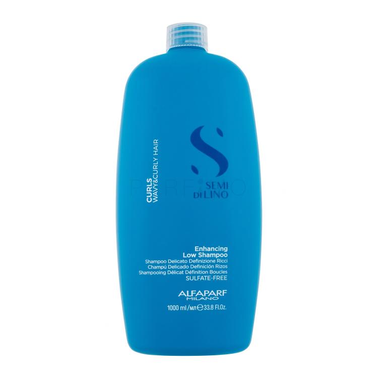 ALFAPARF MILANO Semi Di Lino Curls Enhancing Low Shampoo Šampon za ženske 1000 ml
