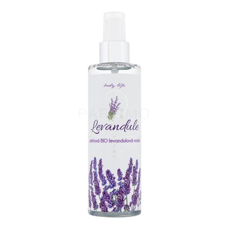 Vivaco Body Tip Bio Lavender Face Water Losjon in sprej za obraz za ženske 200 ml