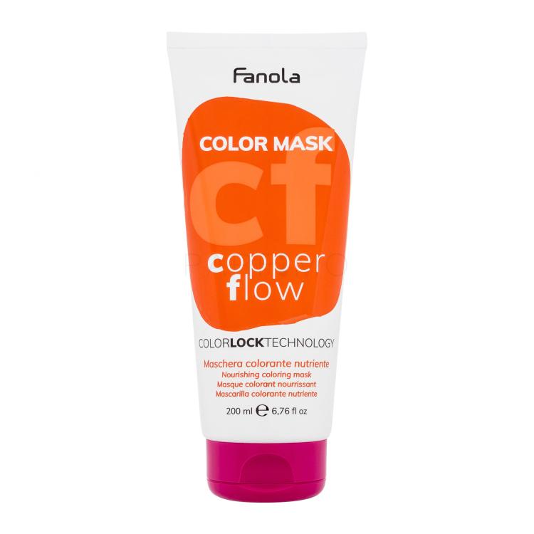 Fanola Color Mask Barva za lase za ženske 200 ml Odtenek Copper Flow