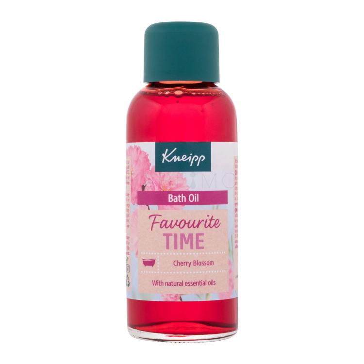 Kneipp Favourite Time Bath Oil Cherry Blossom Oljna kopel za ženske 100 ml