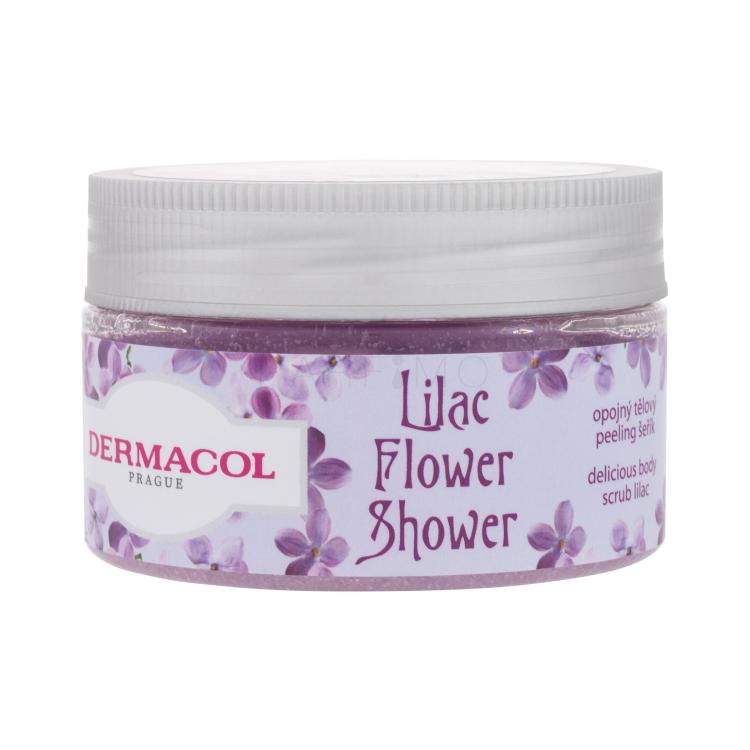 Dermacol Lilac Flower Shower Body Scrub Piling za telo za ženske 200 g