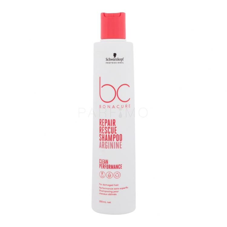 Schwarzkopf Professional BC Bonacure Repair Rescue Arginine Shampoo Šampon za ženske 250 ml