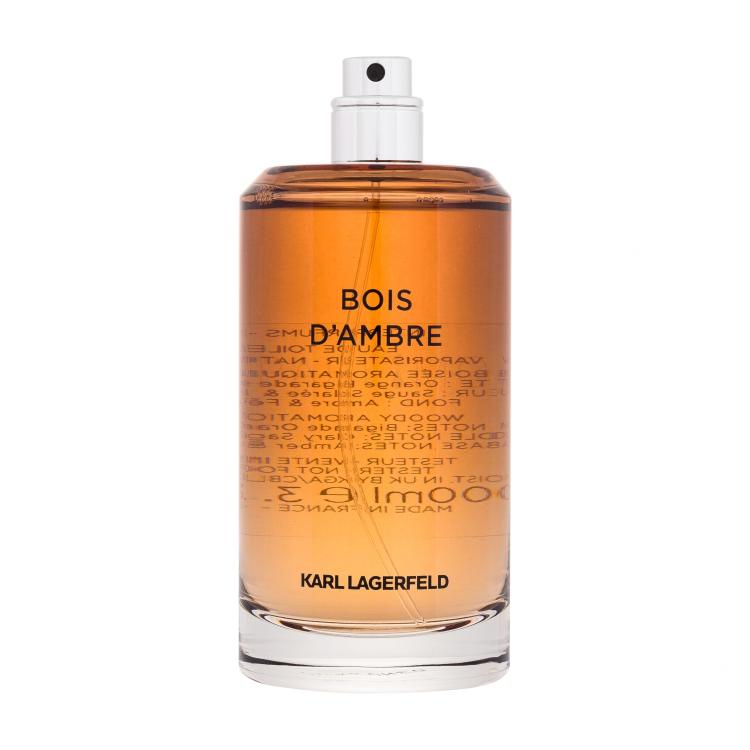 Karl Lagerfeld Les Parfums Matières Bois d&#039;Ambre Toaletna voda za moške 100 ml tester