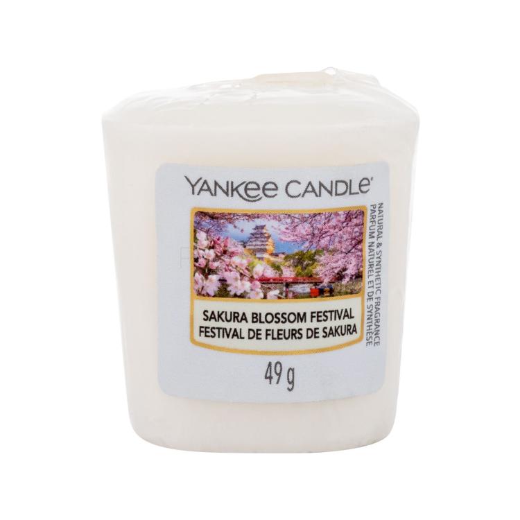 Yankee Candle Sakura Blossom Festival Dišeča svečka 49 g