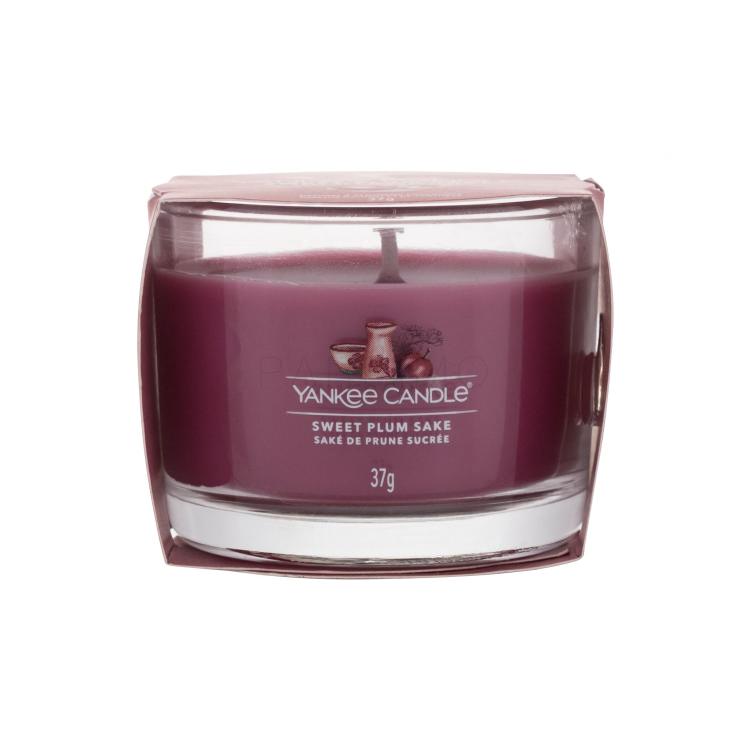 Yankee Candle Sweet Plum Sake Dišeča svečka 37 g