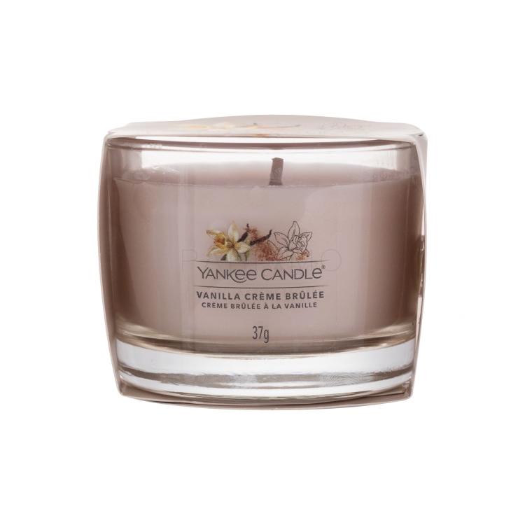 Yankee Candle Vanilla Créme Brulée Dišeča svečka 37 g