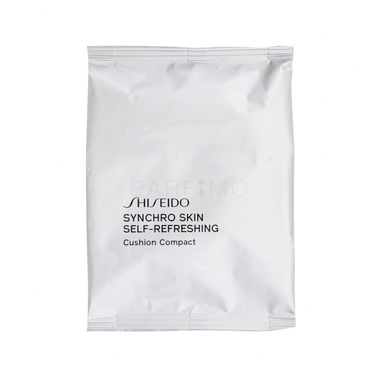 Shiseido Synchro Skin Self-Refreshing Cushion Compact Puder za ženske 13 g Odtenek 120 Ivory tester