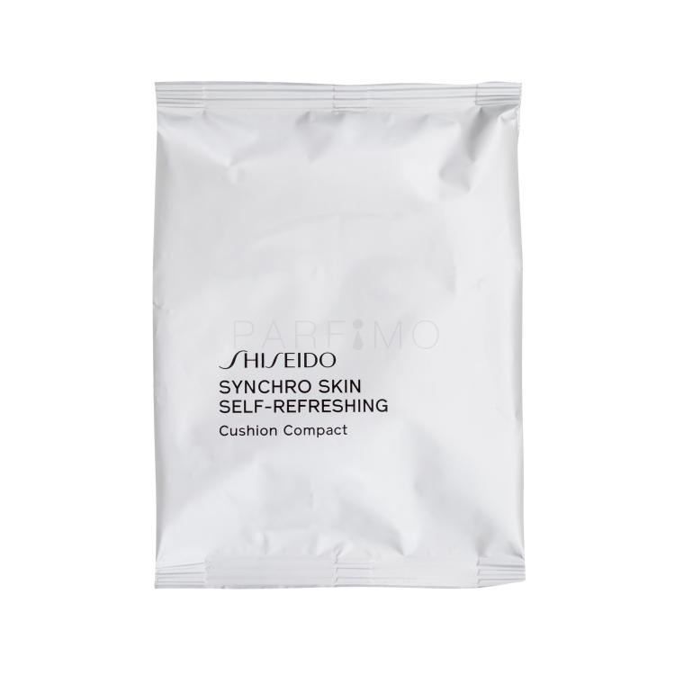Shiseido Synchro Skin Self-Refreshing Cushion Compact Puder za ženske 13 g Odtenek 210 Birch tester