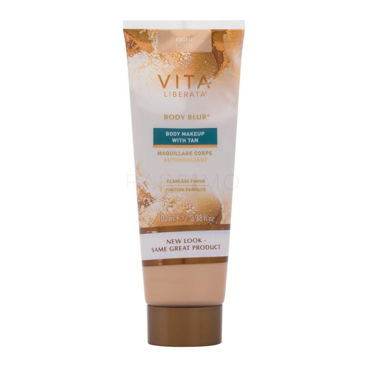 Vita Liberata Body Blur™ Body Makeup With Tan Puder za ženske 100 ml Odtenek Light