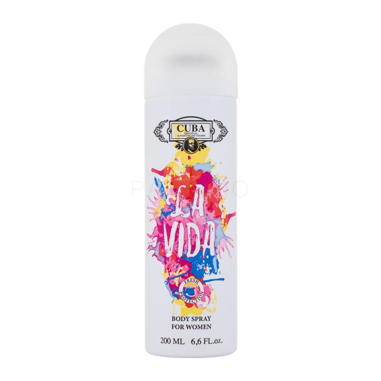 Cuba La Vida Deodorant za ženske 200 ml
