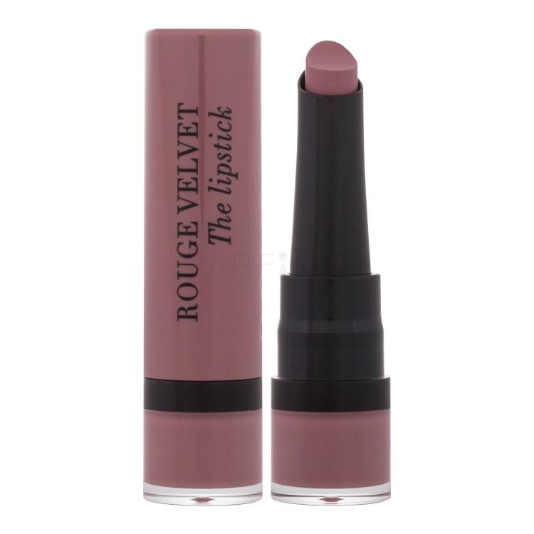 BOURJOIS Paris Rouge Velvet The Lipstick Šminka za ženske 2,4 g Odtenek 32 Choupi´nk