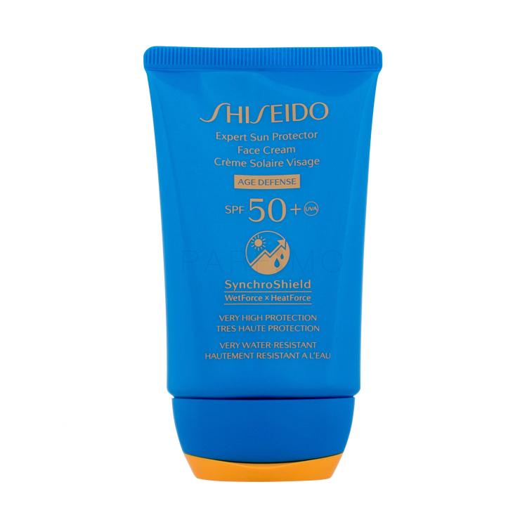 Shiseido Expert Sun Face Cream SPF50+ Zaščita pred soncem za obraz za ženske 50 ml